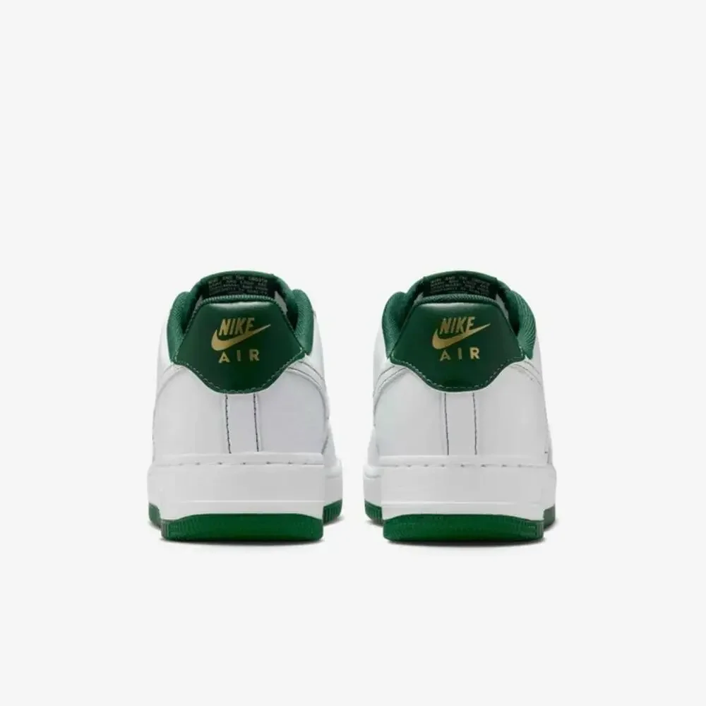 Nike Air Force 1 '07 Mini Jewel IB6543-102 Women 9.5 White Leather Shoes RHS8945